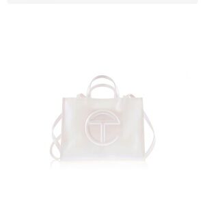 Brand New Pearl Telfar Medium Shopping Bag